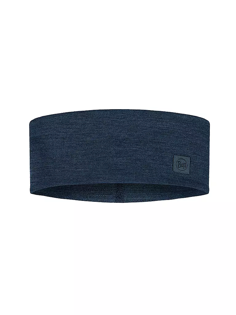 BUFF | Stirnband Merino Wide | Bleu foncé