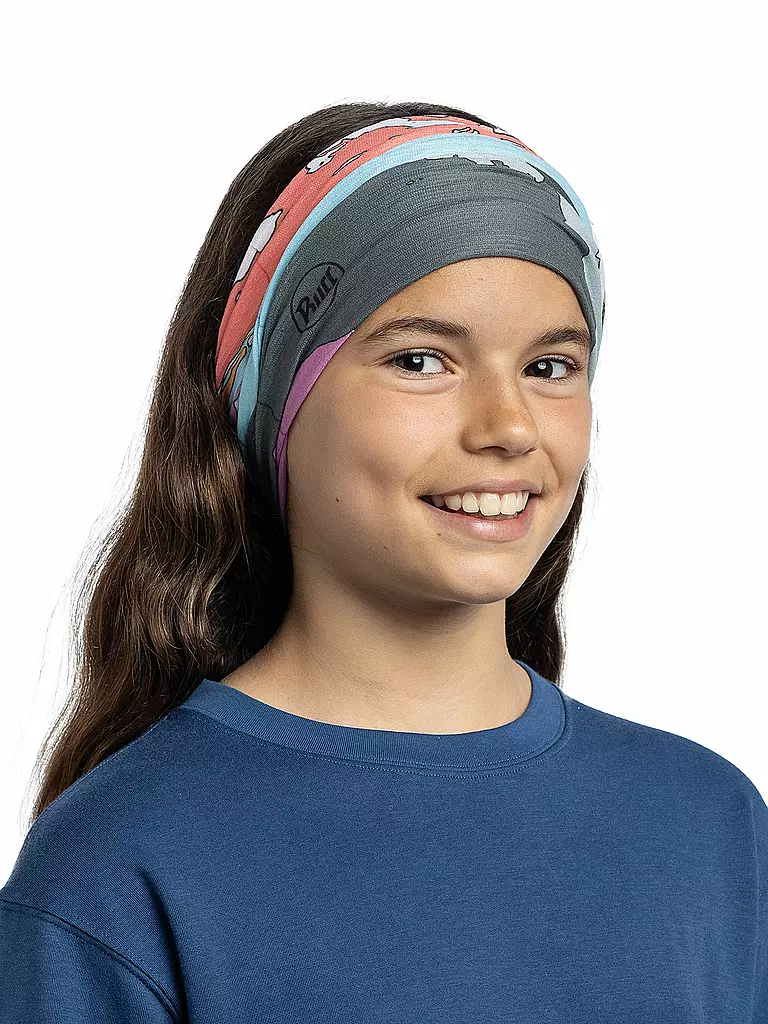 BUFF | Tour de cou multifonctionnel Coolnet UV+ pour enfants | Corail