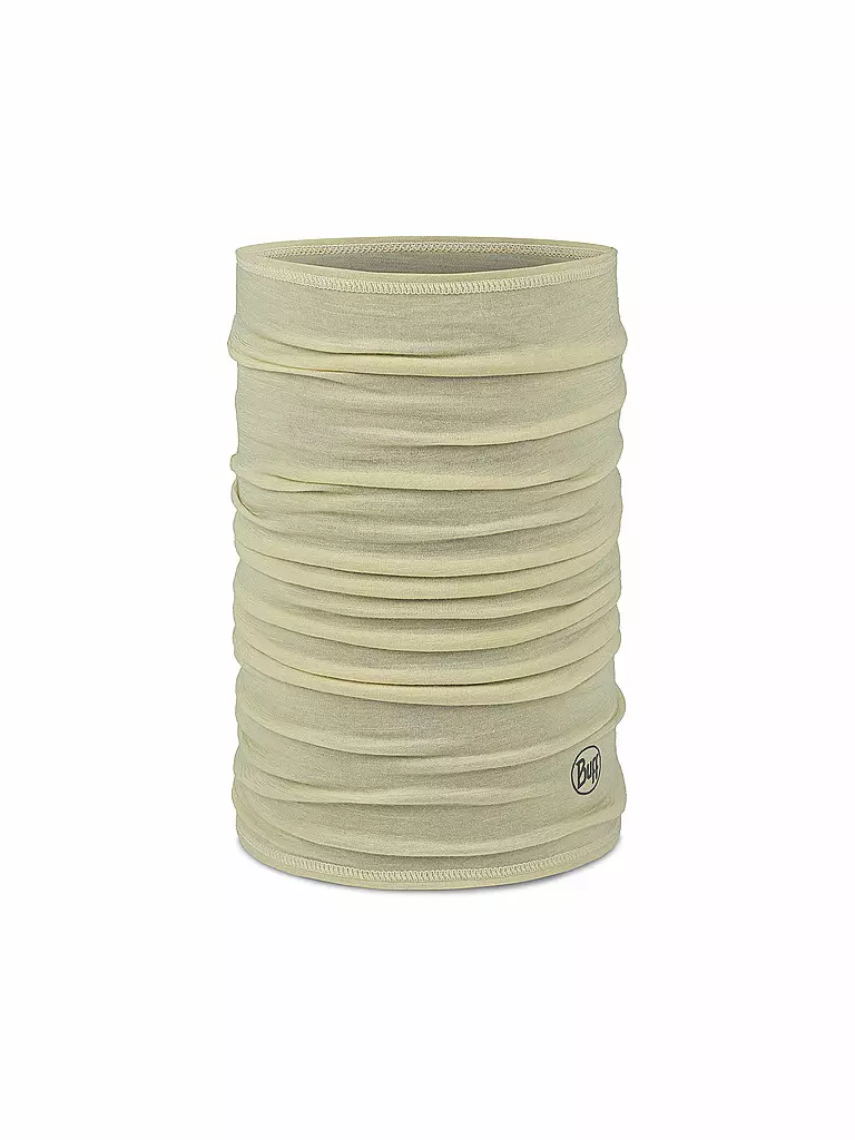 BUFF | Tour de cou multifonctionnel en laine mérinos légère | Beige