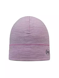 BUFF | Bonnet en laine mérinos légère | Rose