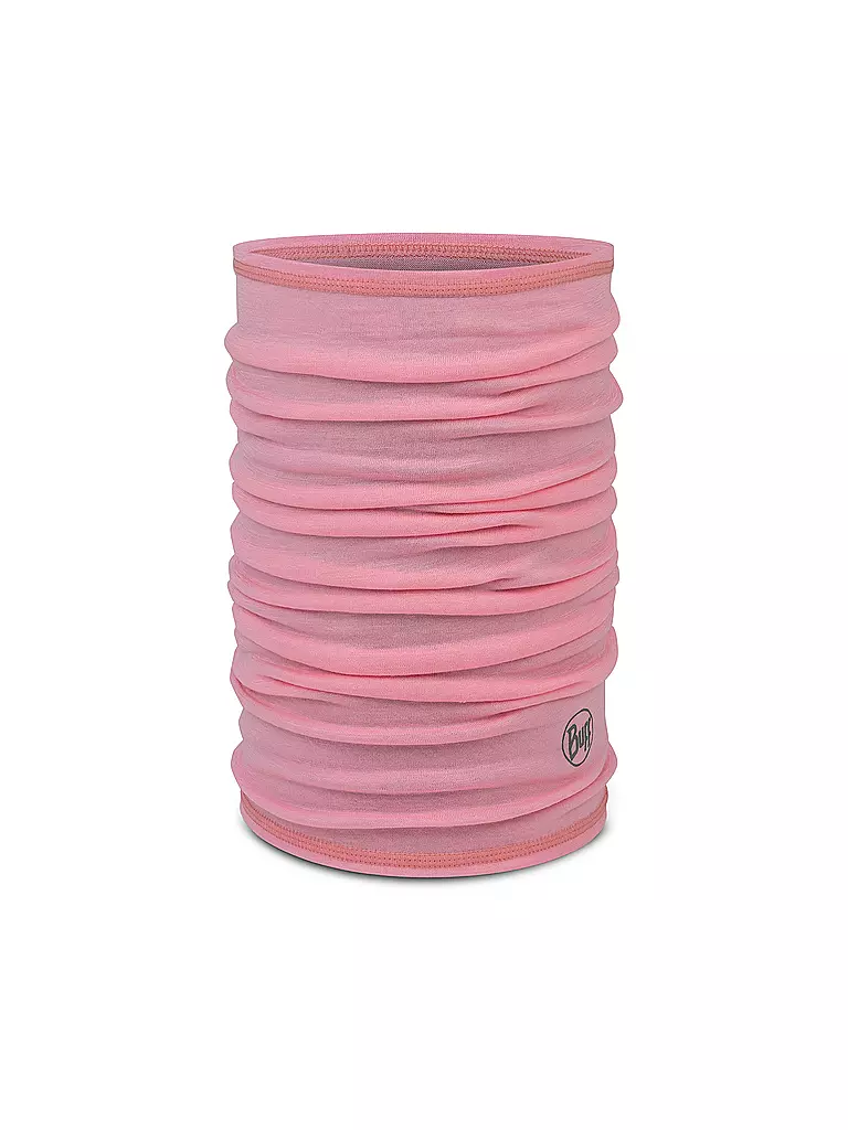 BUFF | Tour de cou multifonctionnel enfant en laine mérinos légère | Rose