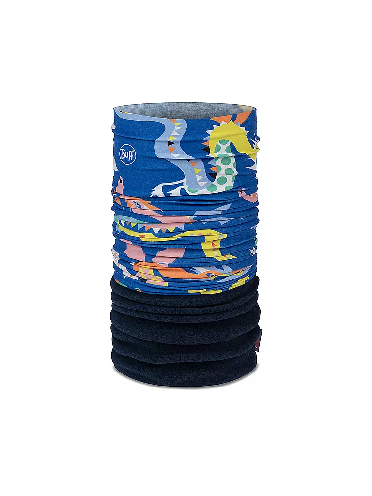 BUFF | Tour de cou multifonctionnel polaire pour enfants | Bleu foncé