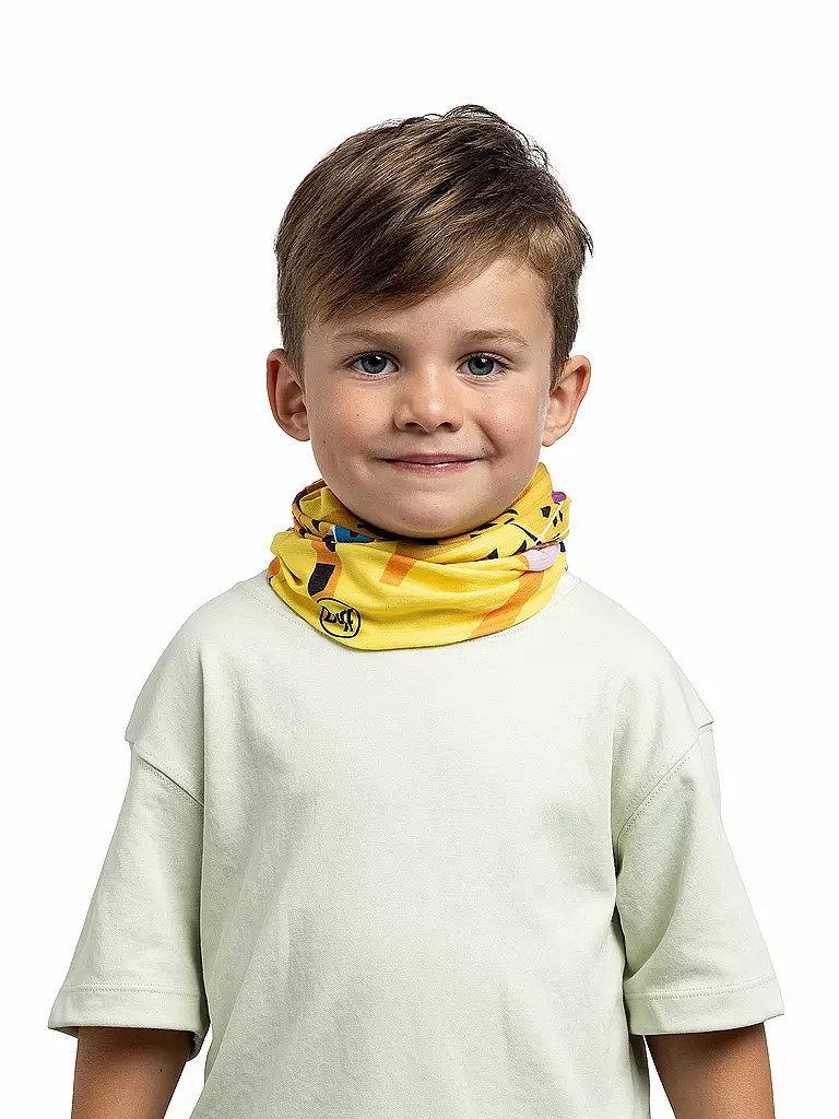 BUFF | Tour de cou multifonctionnel pour enfants Coolnet UV+ | Jaune