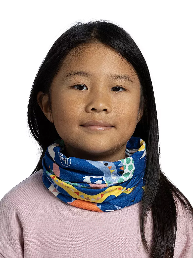 BUFF | Tour de cou multifonctionnel pour enfants Original EcoStretch | Bleu foncé