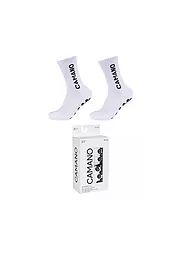 CAMANO | Chaussettes de loisirs ABS Organic Grip Allrounder | Blanc