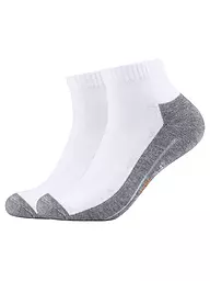 CAMANO | Chaussettes de loisirs Bamboo Pro Tex, lot de 2 | Blanc