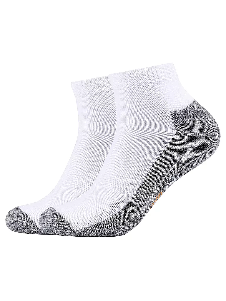 CAMANO | Chaussettes de loisirs Bamboo Pro Tex, lot de 2 | Blanc
