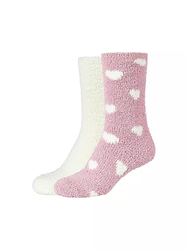 CAMANO | Chaussettes Femme Lot de 2 | Rose