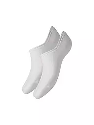 CAMANO | Chaussettes sneaker Footy, lot de 2 | Blanc