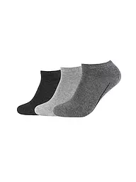 CAMANO | Socquettes invisibles, lot de 3 | Gris