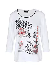 CANYON | Damen T-Shirt Leo Print | Blanc