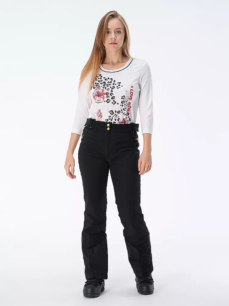 CANYON | Damen T-Shirt Leo Print | Blanc