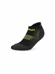 CEP | Chaussettes de course invisibles pour hommes | Noir