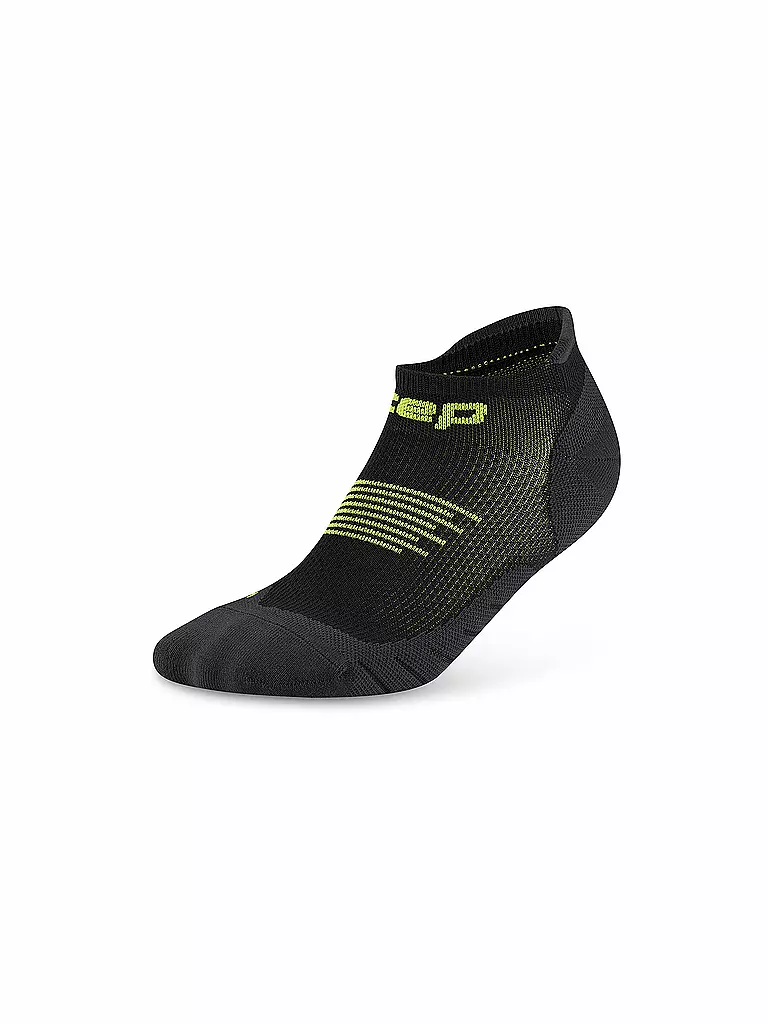 CEP | Chaussettes de course invisibles pour hommes | Noir