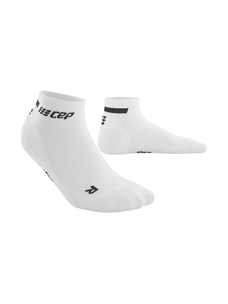 CEP | Herren Laufsocken Low Cut Socks 4.0 | Blanc
