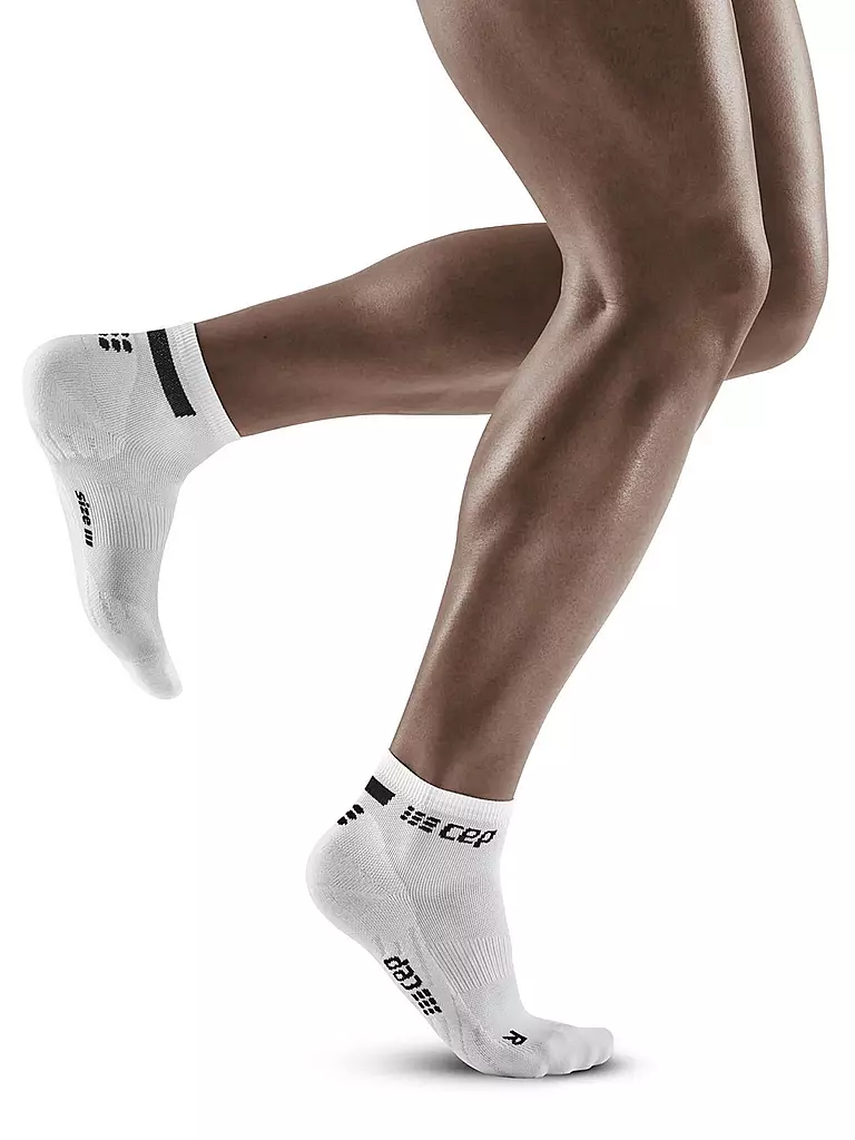 CEP | Herren Laufsocken Low Cut Socks 4.0 | Blanc