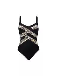CHARMLINE | Damen Badeanzug Golden Reflection | Noir