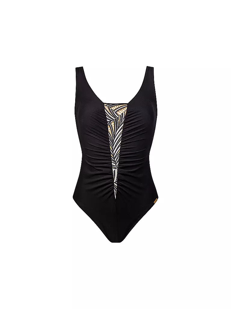 CHARMLINE | Damen Badeanzug GOLDEN REFLECTION | Noir