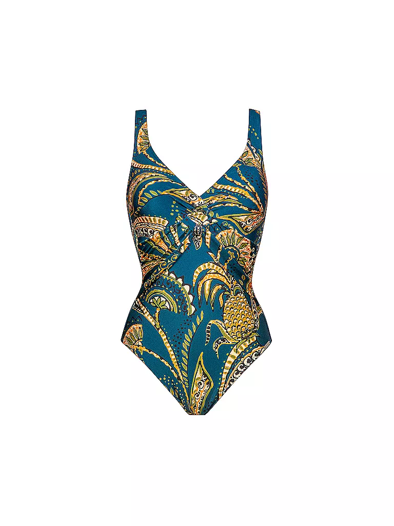 CHARMLINE | Damen Badeanzug | Pétrole