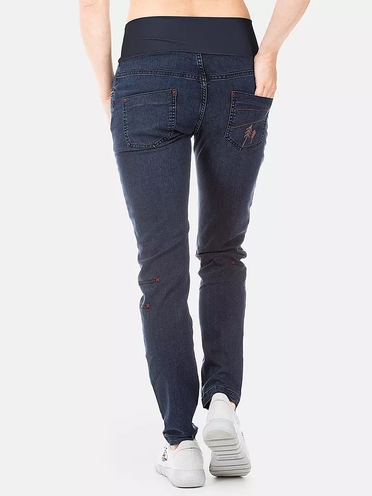 CHILLAZ | Damen Kletterhose Fuji 2.0 | Bleu foncé