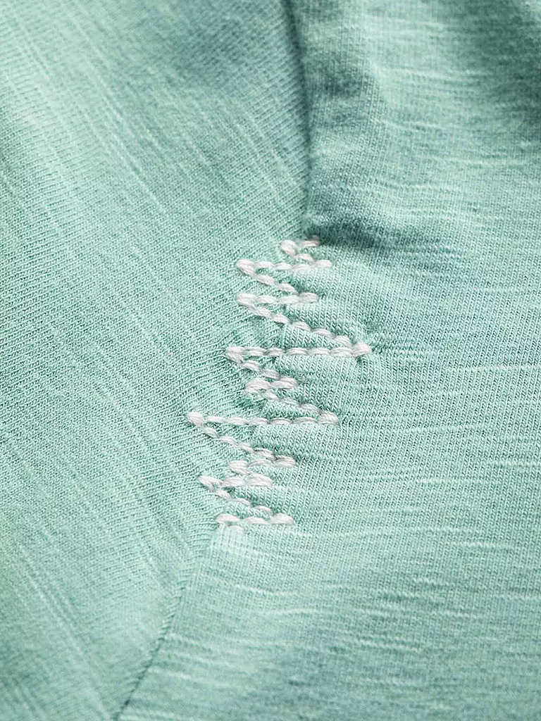 CHILLAZ | Damen Klettershirt Gandia Little Bear Heart | Vert clair