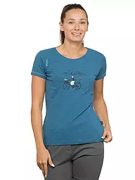 CHILLAZ | T-shirt d'escalade Gandia Out in Nature pour femmes | Bleu