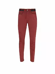CHILLAZ | Pantalon d'escalade Wilder Kaiser pour hommes | Rouge foncé