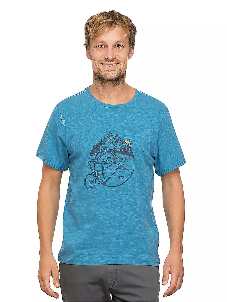 CHILLAZ | Herren Klettershirt Homo Mons Velo | Bleu