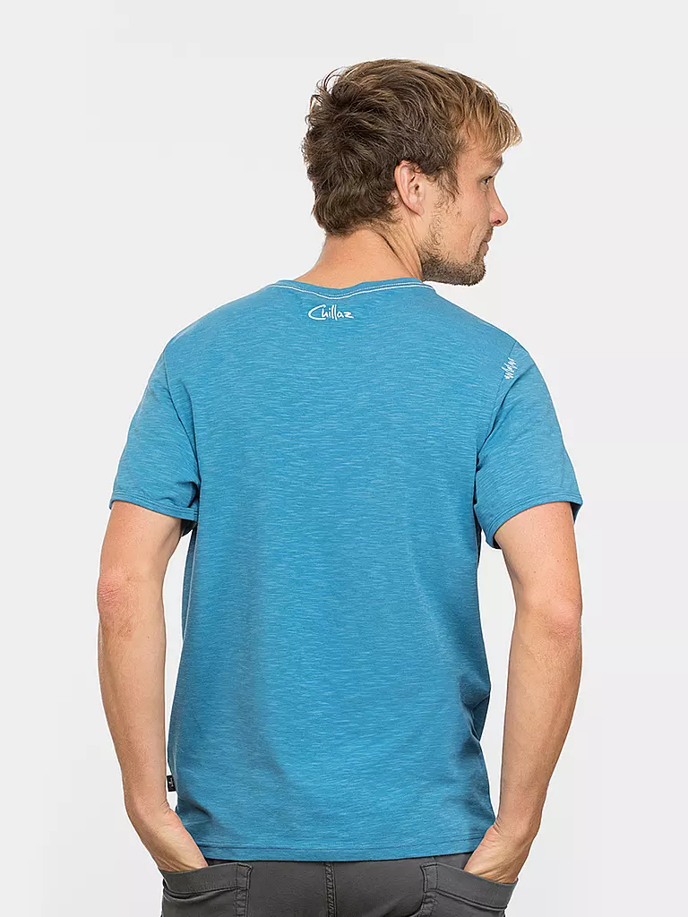 CHILLAZ | Herren Klettershirt Homo Mons Velo | Bleu