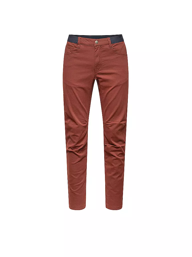 CHILLAZ | Pantalon d'escalade Céüse pour hommes | Rouge foncé
