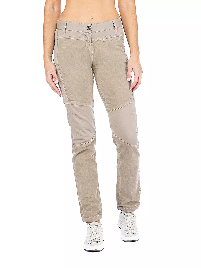 CHILLAZ | Pantalon d'escalade Waldhorn pour femmes | Marron clair