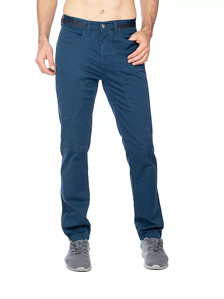 CHILLAZ | Pantalon d'escalade Wilder Kaiser pour hommes | Bleu foncé