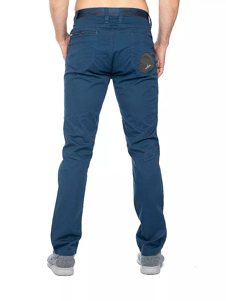 CHILLAZ | Pantalon d'escalade Wilder Kaiser pour hommes | Bleu foncé
