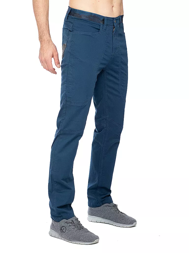 CHILLAZ | Pantalon d'escalade Wilder Kaiser pour hommes | Bleu foncé