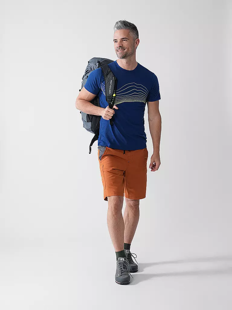 CHILLAZ | Short d'escalade Neo pour hommes | Marron clair