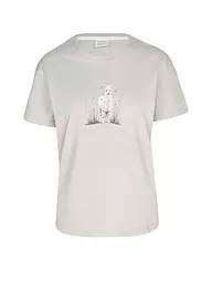CHILLAZ | T-shirt d'escalade Alpaca Meadow pour femmes | Beige