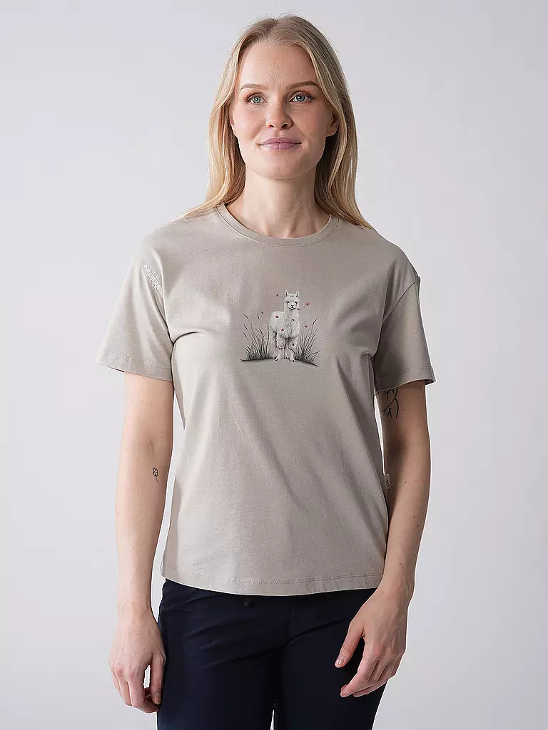 CHILLAZ | T-shirt d'escalade Alpaca Meadow pour femmes |