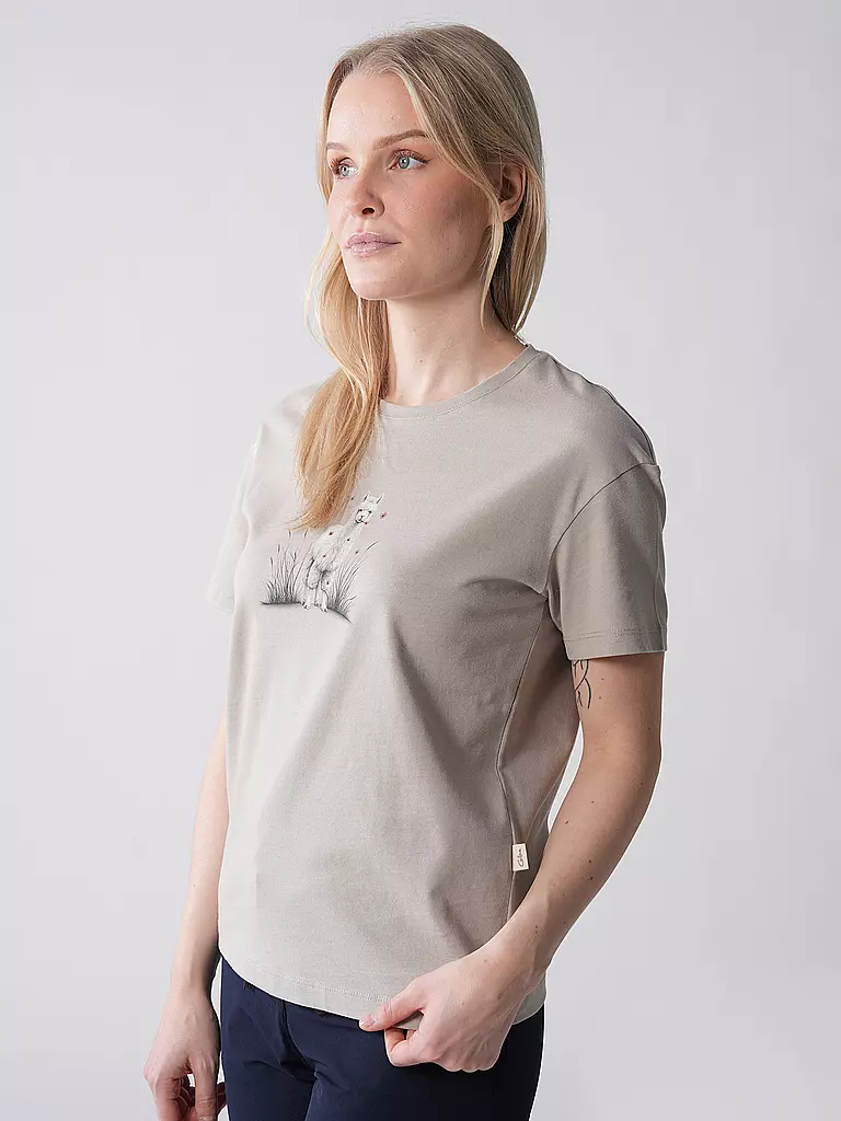 CHILLAZ | T-shirt d'escalade Alpaca Meadow pour femmes |