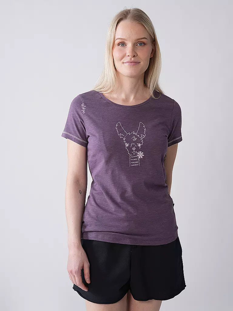 CHILLAZ | T-shirt d'escalade femme Happy Alpaca |