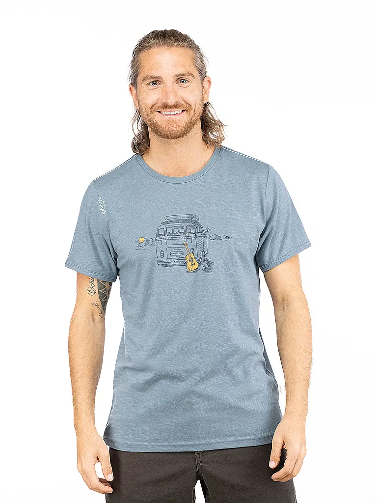 CHILLAZ | T-shirt d'escalade homme Out in Nature | Pétrole