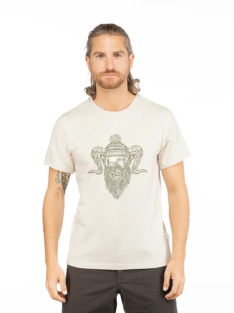 CHILLAZ | T-shirt d'escalade homme Rock Hero | Beige