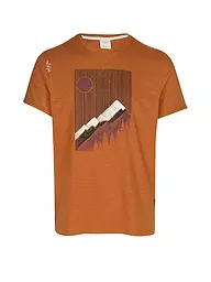 CHILLAZ | T-shirt d'escalade homme Sunny Mountains | Marron clair