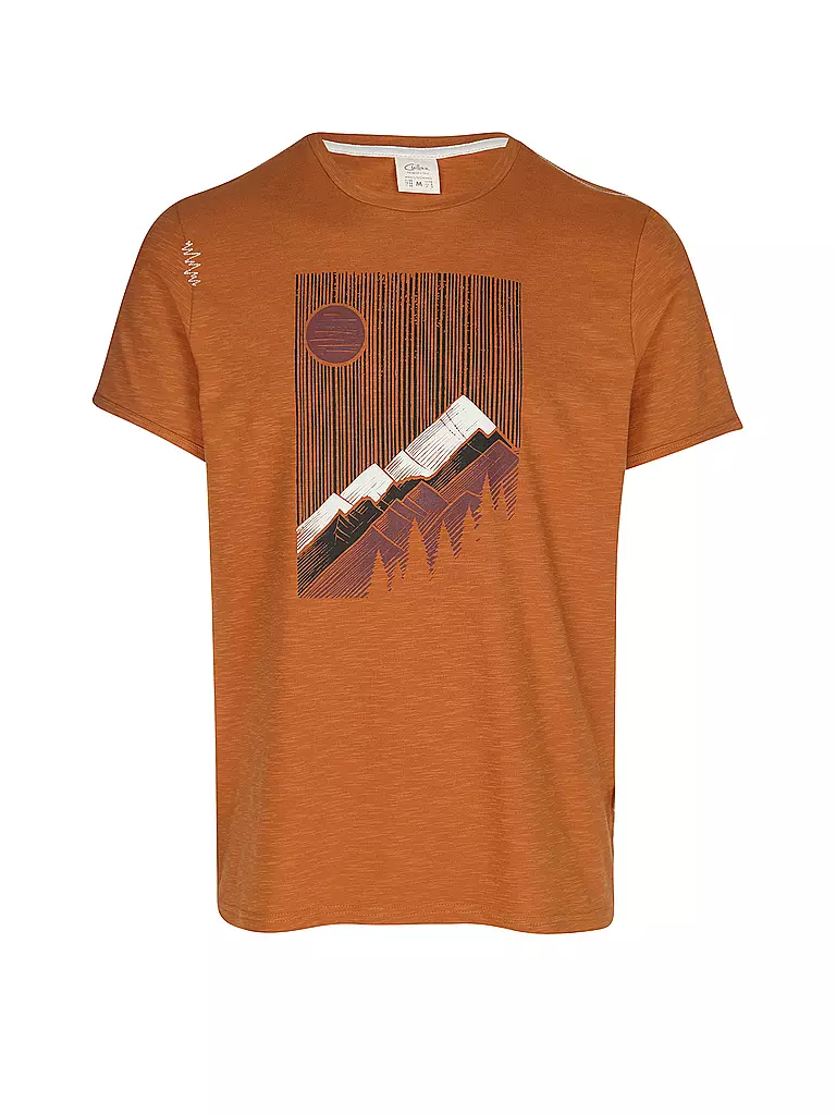 CHILLAZ | T-shirt d'escalade homme Sunny Mountains | Marron clair