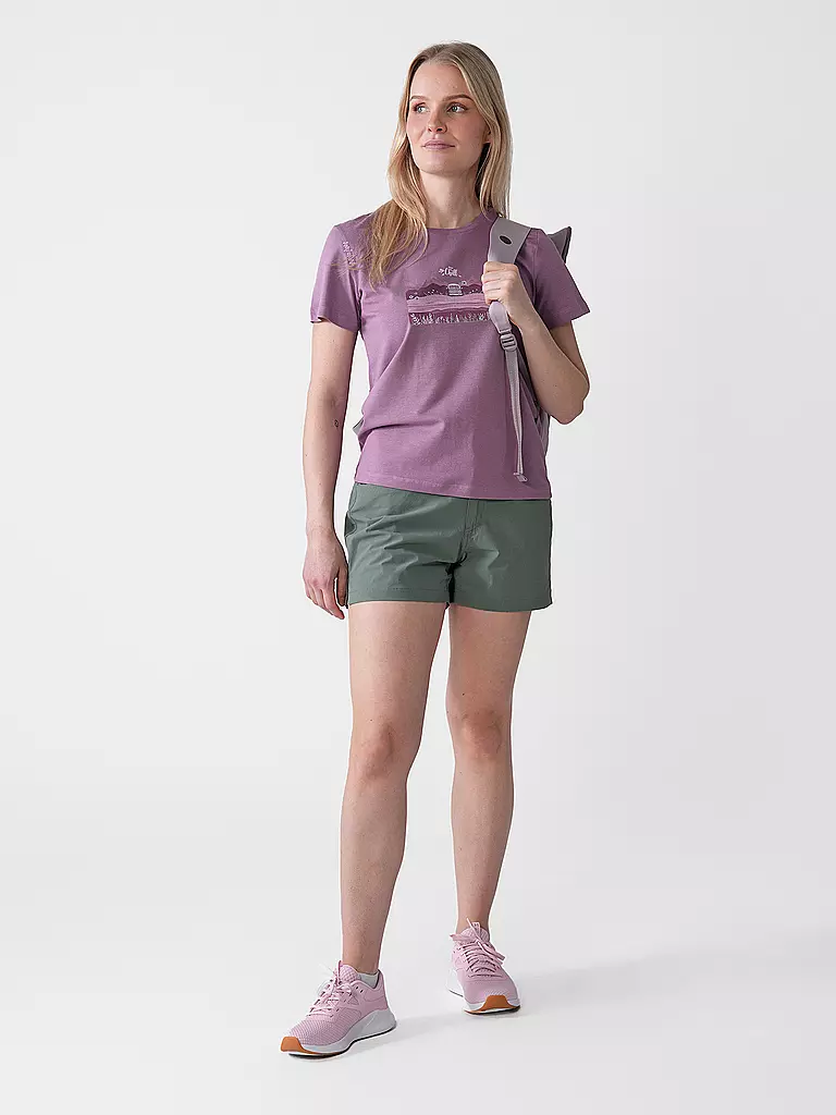 CHILLAZ | T-shirt d'escalade pour femmes Time to Chill | Lilas