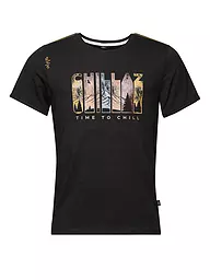 CHILLAZ | T-shirt d'escalade pour homme Time To Chill | Noir