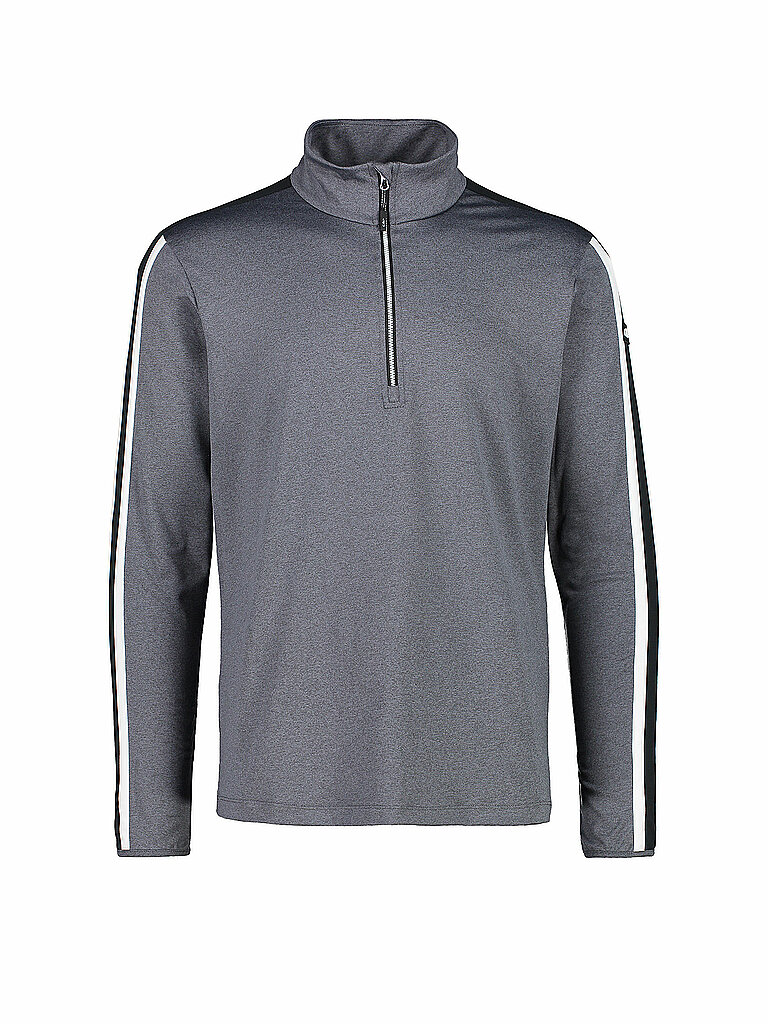 Sous-pull zippé Softtech Mélange années 70 gris 50
