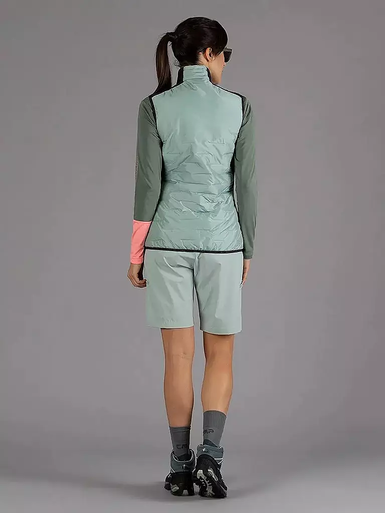 CMP | Damen Hybridweste  PFC-freie Hybrid-Damenweste mit recyceltem Primaloft | Vert clair
