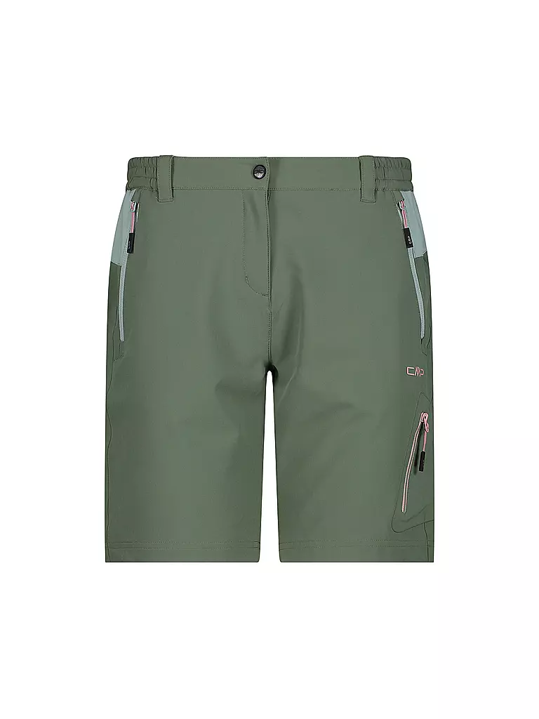 CMP | Damen Short Bermuda Stretch | Vert foncé