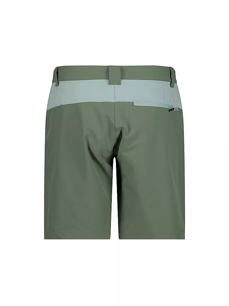 CMP | Damen Short Bermuda Stretch | Vert foncé