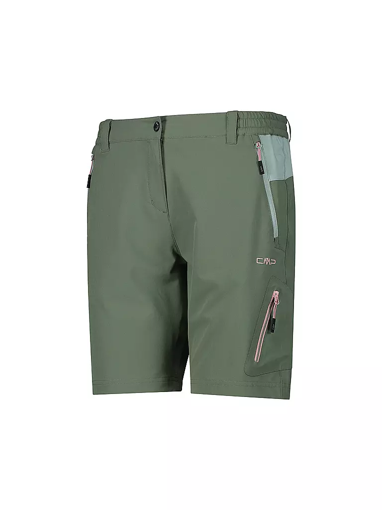 CMP | Damen Short Bermuda Stretch | Vert foncé